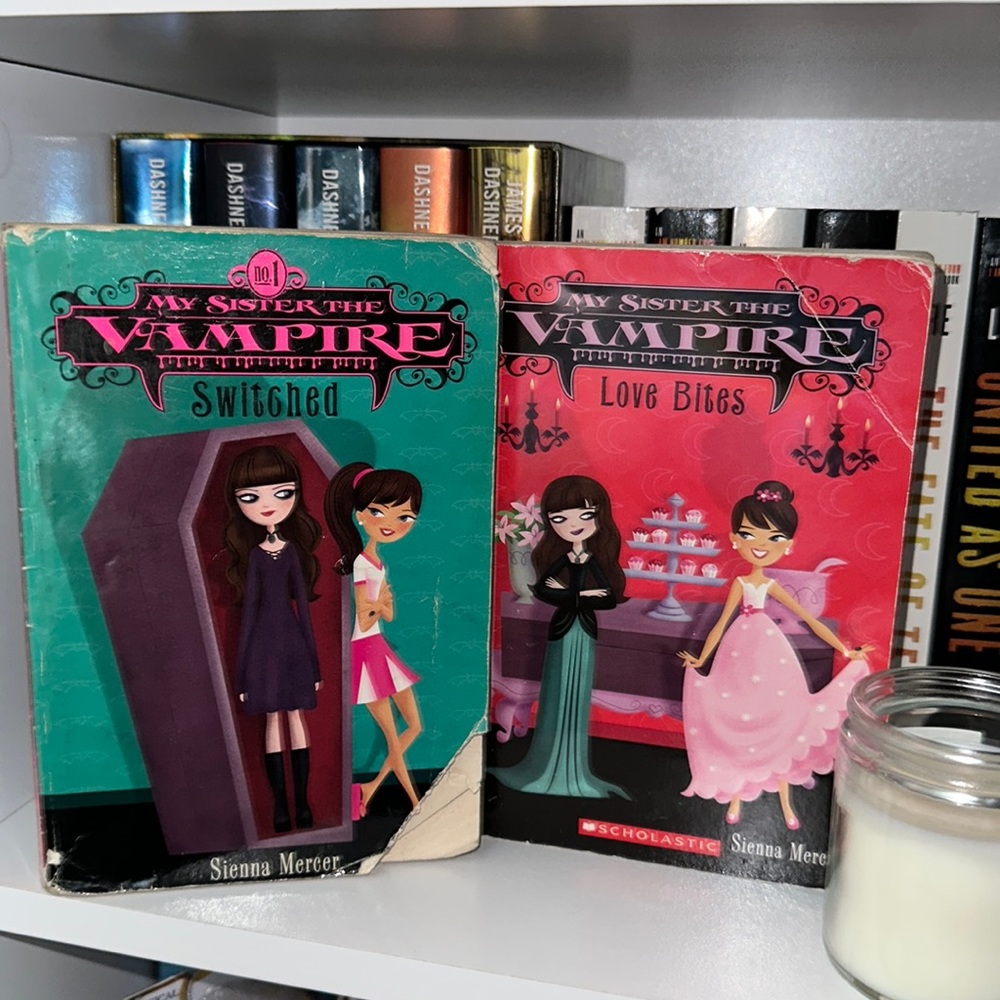 My Sister the Vampire #1 & 2 by Sienna Mercer